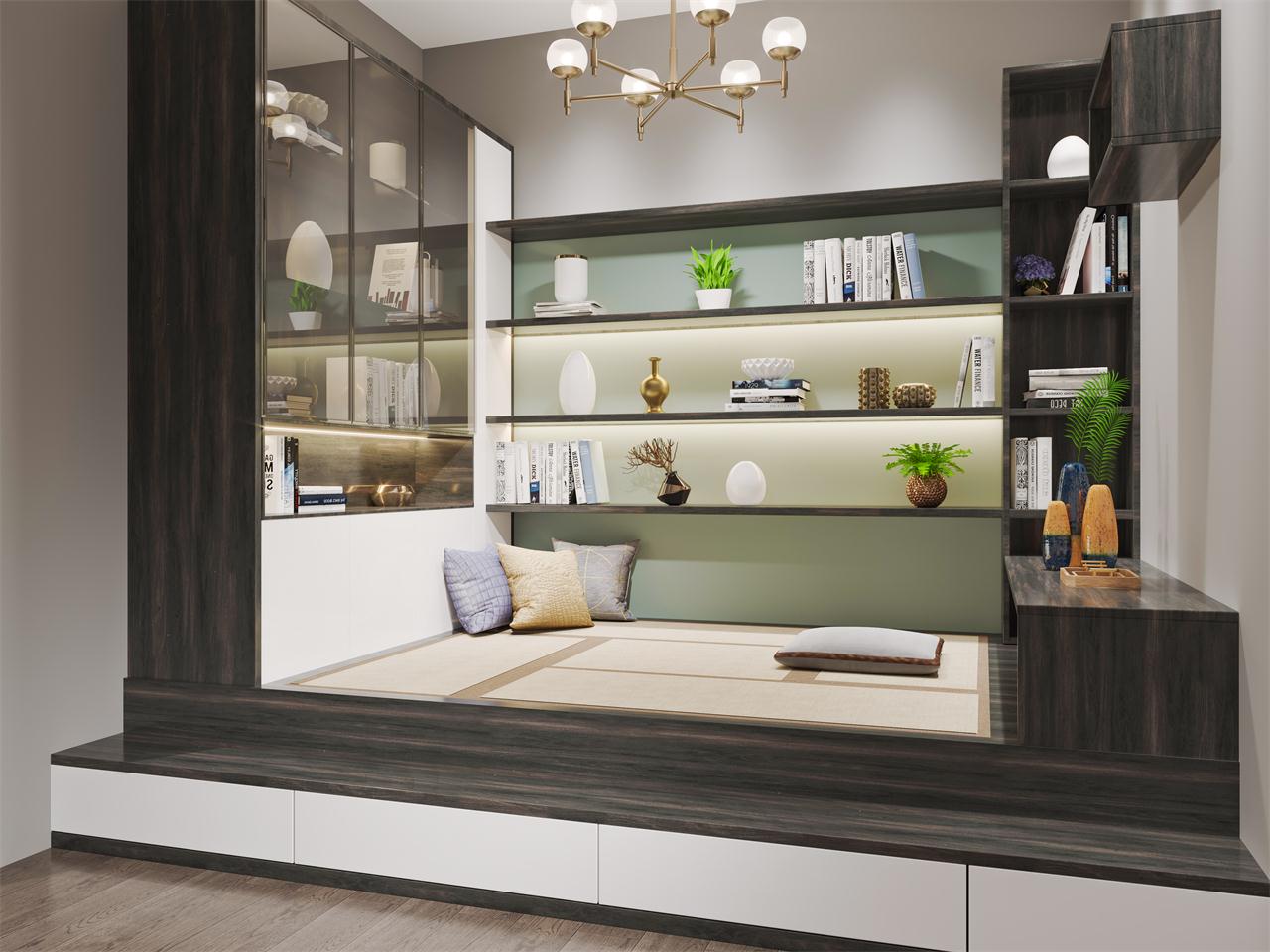 现代简约气概塔塔米